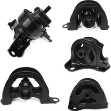 Ashimori Compatible With 1998-2001 Honda CRV CR-V 2.0L Manual MT 1999-2000 Honda Civic 1.6L Si Coupe Engine Transmission Mount Set A6576 A6556 A6563 A6506 A6526