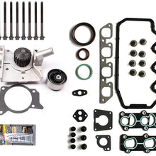 ANPART Timing Belt Kit Fit For 1997-1999 Ford Escort 1997-1999 Mercury Tracer Timing Belt Water Pump Tensioner Gasket Set