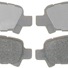 ACDelco 14D770M Advantage Semi-Metallic Rear Disc Brake Pad Set