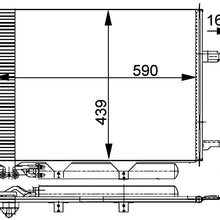 MAHLE Behr AC 318 000P A/C Condenser