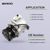 SCITOO AC Compressor Compatible with 2003-2005 for Ford E150 250 350 450 550 5.4L 4.6L