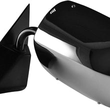 Driver Side Chrome Cover Side View Mirror for 88-00 C/K 1500 Chevy GMC Truck Suburban