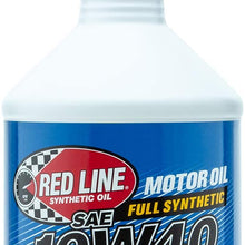 Red Line 11404 10W-40 Synthetic Motor Oil - 1 Quart (Pack of 4)