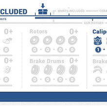 Callahan CCK05324 [2] FRONT Premium Semi-Loaded Original Brake Caliper Pair + Hardware [ fit Honda Civic ]