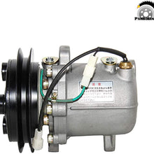 20Y-979-3110 Air Conditioning Compressor Air Conditioner Compressor Assy for Komatsu PC120-6 Excavator Spare Parts