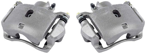 Callahan CCK11162 [2] FRONT Premium Grade OE Semi-Loaded Caliper Assembly Pair Set