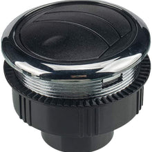 DEMOTOR PERFORMANCE Universal Round A/C Air Outlet Vent For RV Bus Boat Yacht Air Conditioner Black Φ87/75/46mm