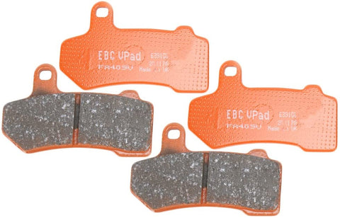 EBC Brakes EBPCK2013 Front Semi-Sintered V-Pads Brake Pad Change Kit