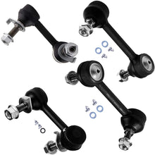 SCITOO 4pcs Suspension Kit 2 Front 2 Rear Stabilizer/Sway Bar fit for 2003-2007 Infiniti G35 Nissan 350Z K750100 K750101 K750047 K750044