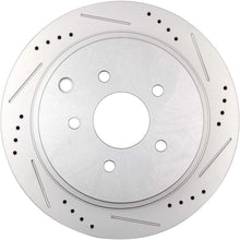 Front Rear Drilled Slotted Brake Rotors Ceramic Pads ZENITHIKE fit for 2004-2009 2011-2017 for Nissan Quest