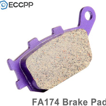 ECCPP FA174 Brake Pads Front and Rear Carbon Fiber Replacement Brake Pads Kits Fit for 2007 2008 2009 2010 2011 2012 2013 2014 Yamaha YZF R1