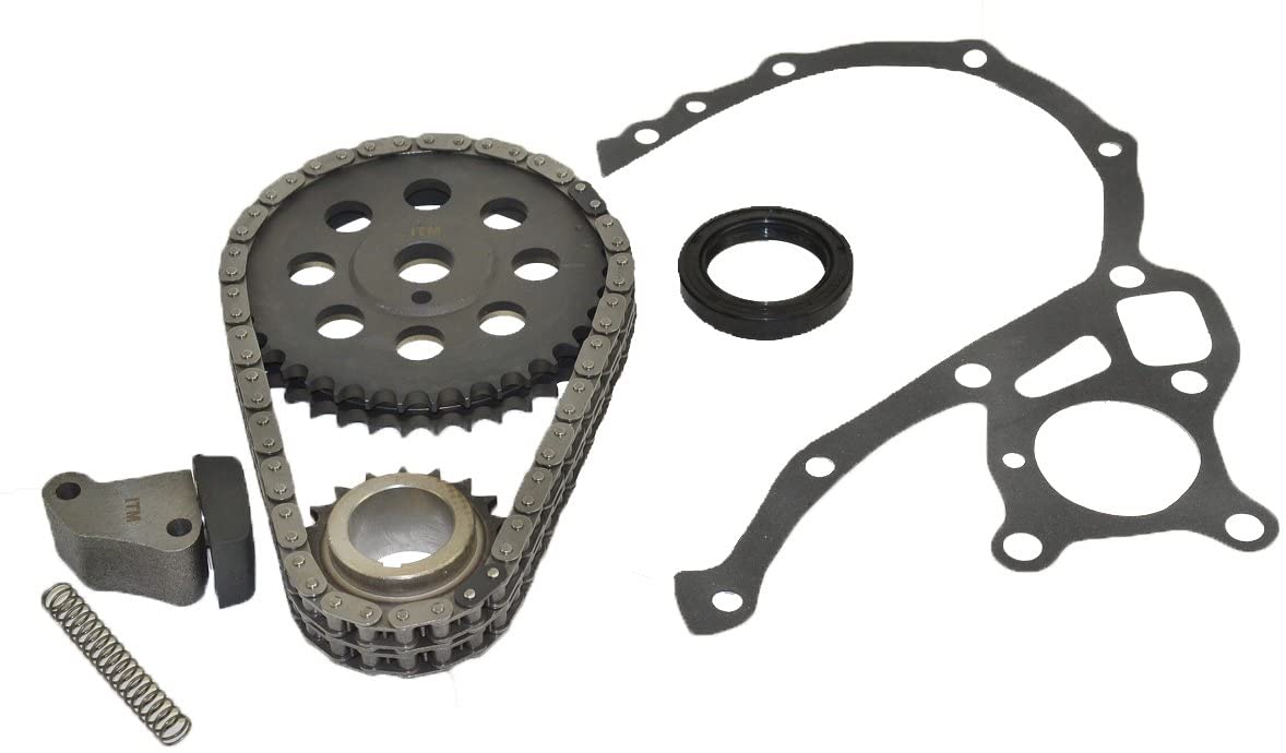 ITM Engine Components 053-90500 Timing Chain Set for 1974-1982 Nissan/Datsun 1.2L/1.3L/1.4L/1.5L L4