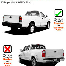 For [Black] 2000 2001 2002 2003 2004 Toyota Tundra Regular | Access Cab Headlights w/Corner Lights Pair