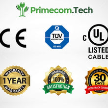 PRIMECOM 32A & 40A Electric Vehicle (EV) Charger, Level 2, 240V, 32A/40A, NEMA 14-50 Electric Car Charger for All EVs, 30, 40, and 50 Feet Lengths (40, 40Amp) for Tesla