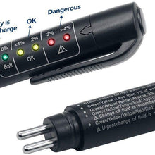 Jullynice New Brake Fluid Tester Pen Mini Indicator for Car Repairs Tools Vehicle Auto Automotive Diagnostic Tool Brake Tester, Brake Fluid Tester Pen