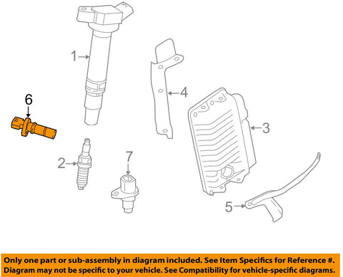 Toyota 90919-A5004, Engine Crankshaft Position Sensor