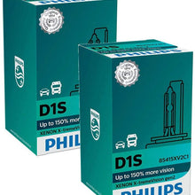 PHILIPS Xenon X-TremeVision Gen2 +150% D1S HID Xenon Bulbs Set Of Two 85415XV2C1