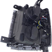 Headlight for Chevrolet Silverado 1500 14-15 RH Assembly Halogen WT/LT Models CAPA Certified