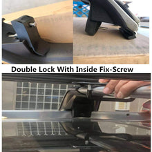 Chebay Roof Rack Rail Cross Bar Crossbar Baggage for Nissan Kicks 2017 2018 2019 2020 2021 Baggage Luggage Rack Rail Aluminum