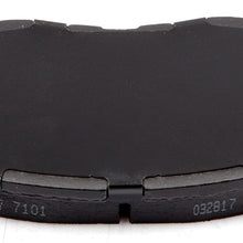 BRAKEUS Professional Ceramic Pads Fit for 1997-1999 Acura CL, 1990-2002 Honda Accord, 2010-2011 Honda Civic
