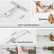 Qiilu Car Dent Repair Tools Dent Lifter Paintless Removal Kit Puller Grip PRO Slide Hammer T-Bar Tool + 18pcs Glue Puller Tabs for Vehicle SUV Car Auto Body Hail Damage Remover