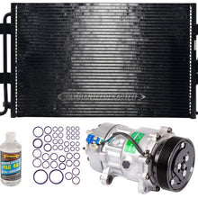 For VW Golf Jetta VR6 Mk4 2000-2005 A/C Kit w/AC Compressor Condenser Drier - BuyAutoParts 60-89884CK New