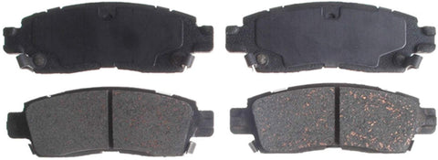 ACDelco 14D883CH Advantage Ceramic Rear Disc Brake Pad Set with Hardware