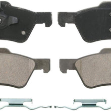 Wagner QuickStop ZD1047 Ceramic Disc Pad Set Includes Pad Installation Hardware, Front