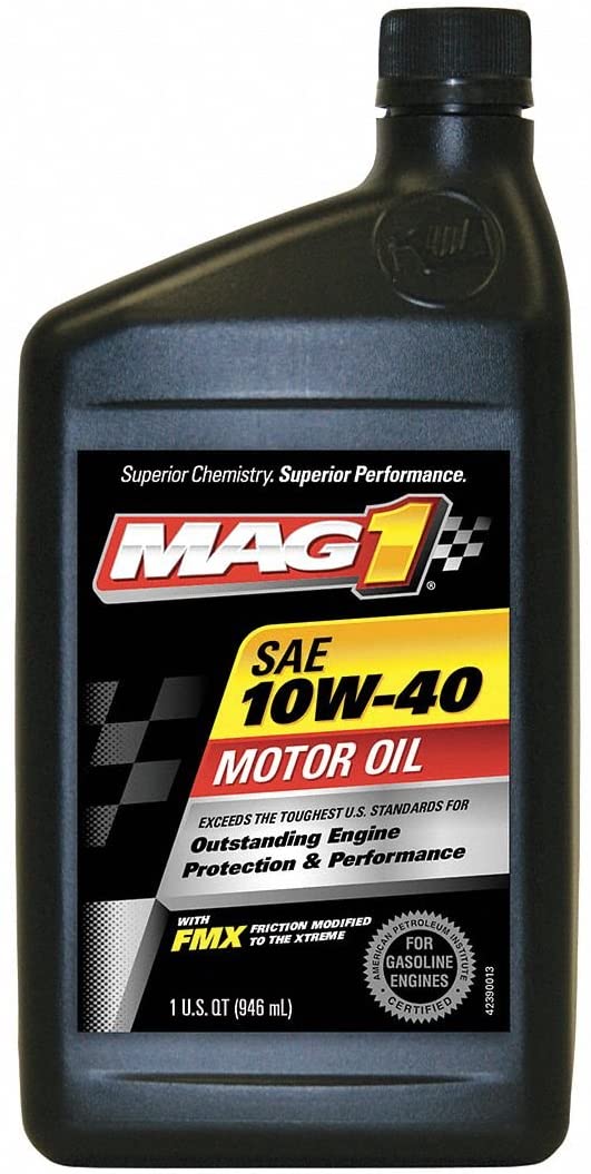 Motor Oil, 10W-40, 1 Qt.