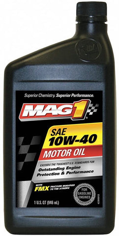 Motor Oil, 10W-40, 1 Qt.