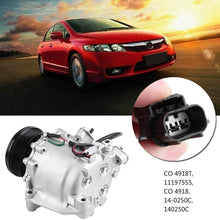 A/C Compressor, 38810-RNA-A01 Air Conditioning A/C Compressor for Honda Civic 1.8L 2006 2007 2008 2009 2010