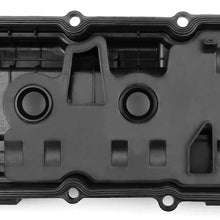 Engine Camshaft Valve Cover with 2 Gaskets for 2002-2009 Nissan Murano Altima Maxima Quest 3.5L，Left/Front PCV Cover fits 2003-2008 Infiniti FX35 G35 M35 3.5l by Ecodone
