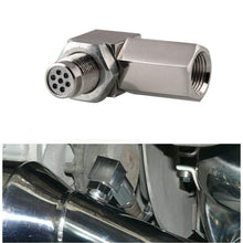 90 Degree Real Mini Catalytic Converter Oxygen O2 Sensor Socket (304 Stainless Steel)