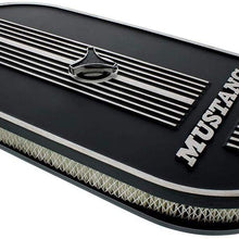 Oval Aluminum Air Cleaner, Mustang Logo For Single 4 Barrel Carburetor 289 302