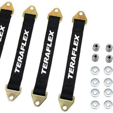 TeraFlex 4853100 JK Front and Rear Limit Strap Kit with Mounting Hardware