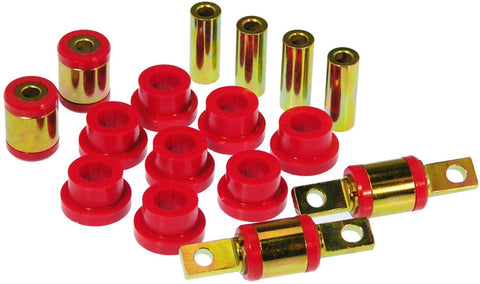 Prothane 8-305 Red Rear Upper and Lower Control Arm Bushing Kit