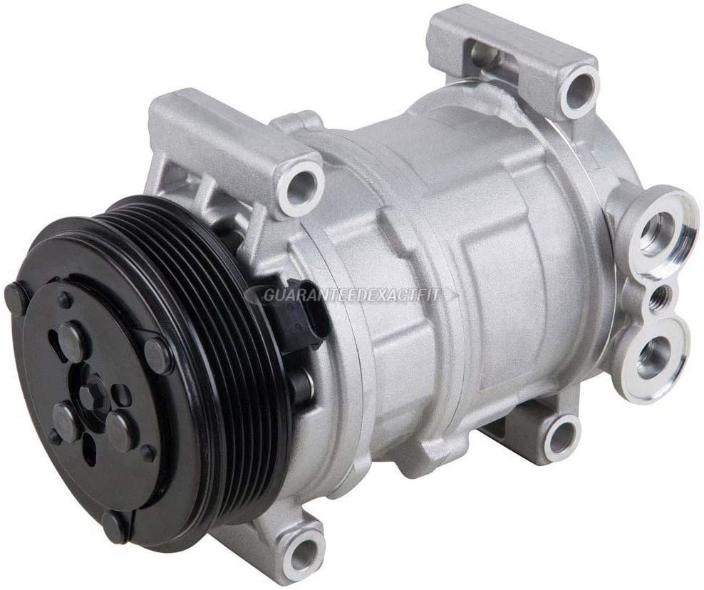 AC Compressor & 6-Groove A/C Clutch For Chevy S10 Blazer Silverado Express Van GMC S15 Sonoma Sierra Replaces Delphi HT6 - BuyAutoParts 60-00971NA New