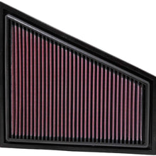 K&N Engine Air Filter: High Performance, Premium, Washable, Replacement Filter: 2009-2017 BMW (520i, 528i, Z4 sDrive 18i, Z4, Z4 sDrive 20i, Z4 sDrive 28i, 528i xDrive, X1, X1 20i, X1 28i), 33-2963