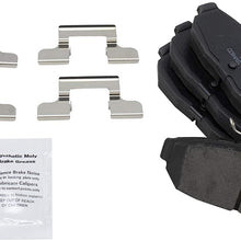 Front & Rear Posi Ceramic Disc Brake Pad Kit Set for Ford Mustang