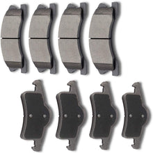 SCITOO 8pcs Front Rear Ceramic Brake Pads fit for 1999 2000 2001 2002 2003 2004 Jeep Grand Cherokee