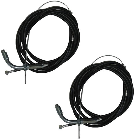 NORTHTIGER 2pcs Throttle Cable Clutch Cable for 66cc 80cc 2 Stroke Engine Motorized Bicycle