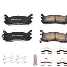 Power Stop Z23-636, Z23 Evolution Sport Carbon-Fiber Ceramic Rear Brake Pads