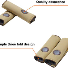 Yukoo Gigi Memory Foam Auto Car Seat Belt Cover Shoulder Pad Cushion One Pair
