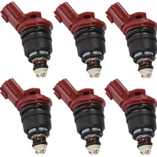 Catinbow 1660010Y00 6PCS Engine Fuel Injector Set for Nissan 300ZX Jecs 3.0L Infiniti