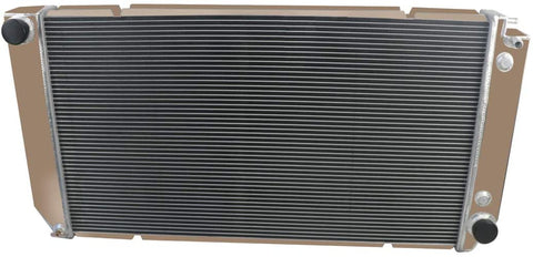 CoolingSky 55MM 3 Row Core Aluminum Radiator for 1994-2000 GMC Chevy C/K Pickup Series 1500/2500/3500 Blazer Yukon Tahoe 6.5 Diesel