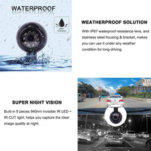 VSYSTO 3CH Dash Cam Record Camera Recording Backup DVR Front 1080P Side & Rear VGA View Blind Spot for Semi Trailer Truck Van Tractor Car Vehicle with Waterproof Lens 3"LCD Infrared Night Vision