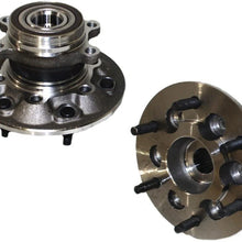 Detroit Axle 515121 Both Front Wheel Hub & Bearing Assembly for 2009-2012 Chevrolet Colorado GMC Canyon 4x4 w/ABS