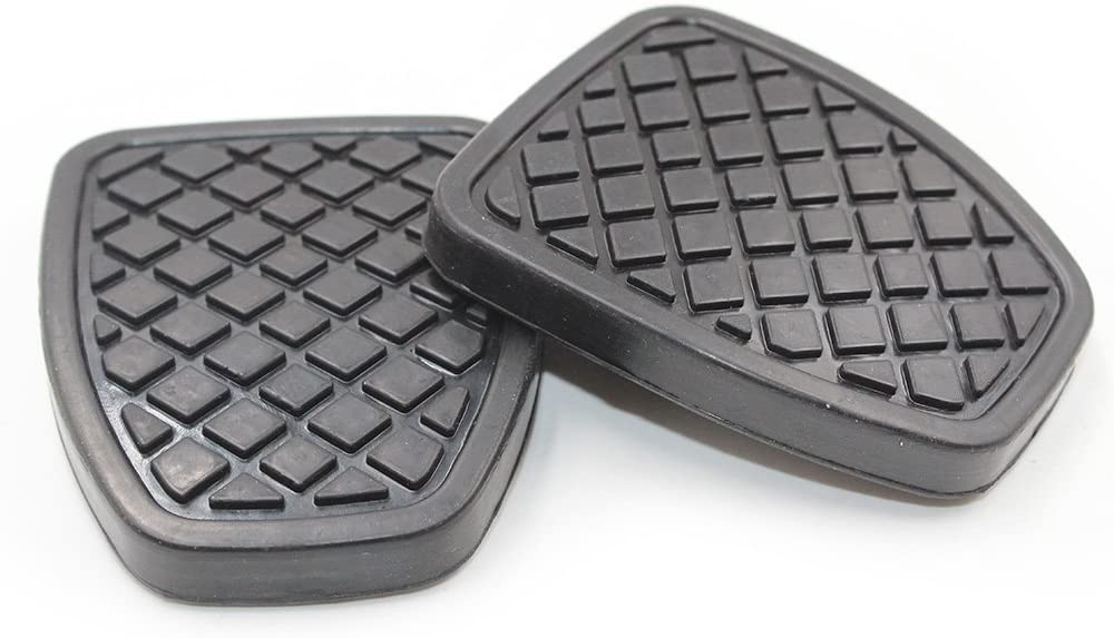 Hotwin 2 PCS Clutch & Brake Pedal Pad Rubber Cover Compatible with Subaru Forester MT