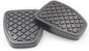 KOAUTO 2Pcs Brake & Clutch Pedal Pad Rubber Cover for Subaru Forester MT 36015GA111