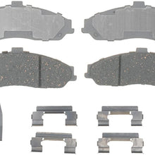 ACDelco 14D731CH Advantage Ceramic Front Disc Brake Pad Set with Hardware